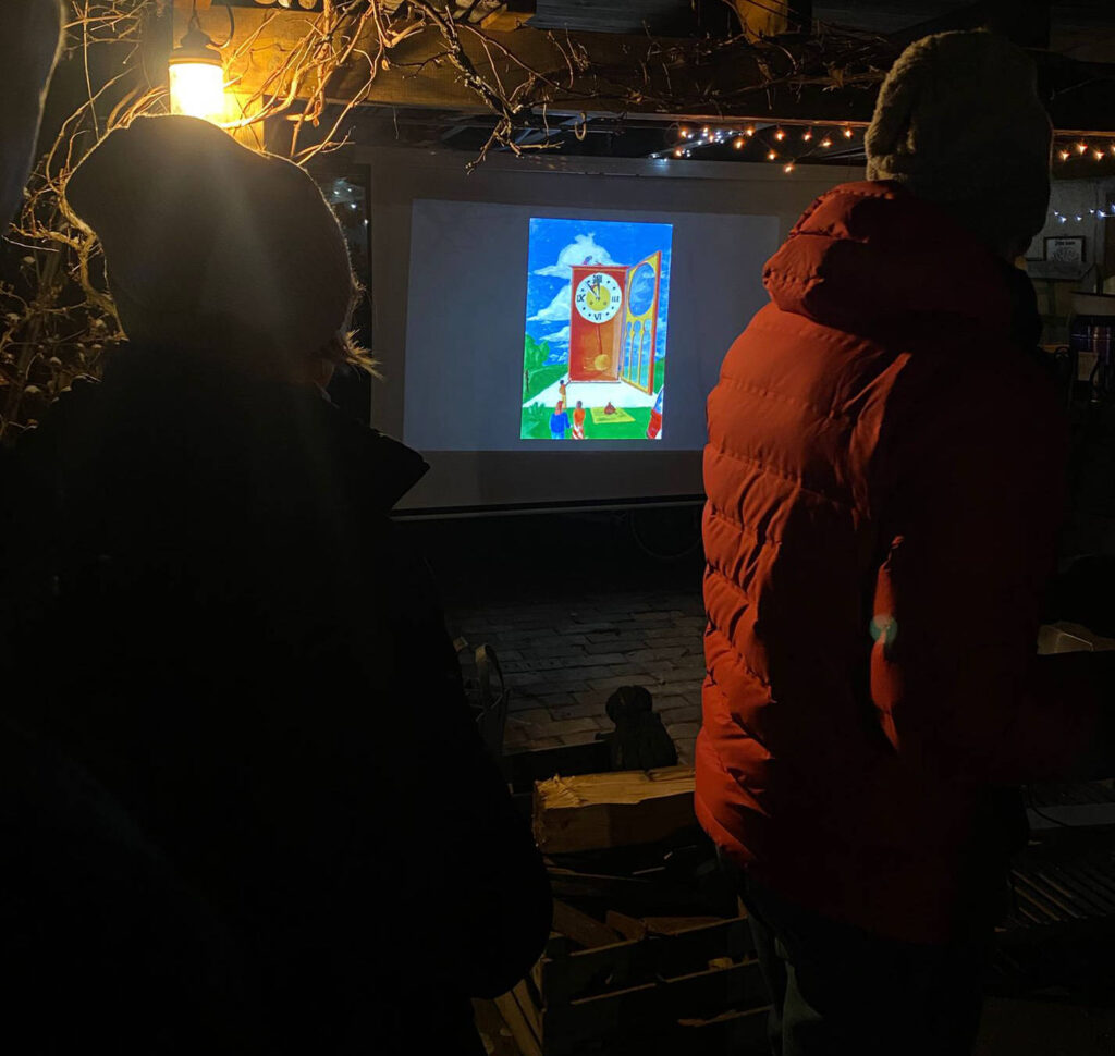 Bildpräsentation der Januarausstellung Zeichnungen und mehr