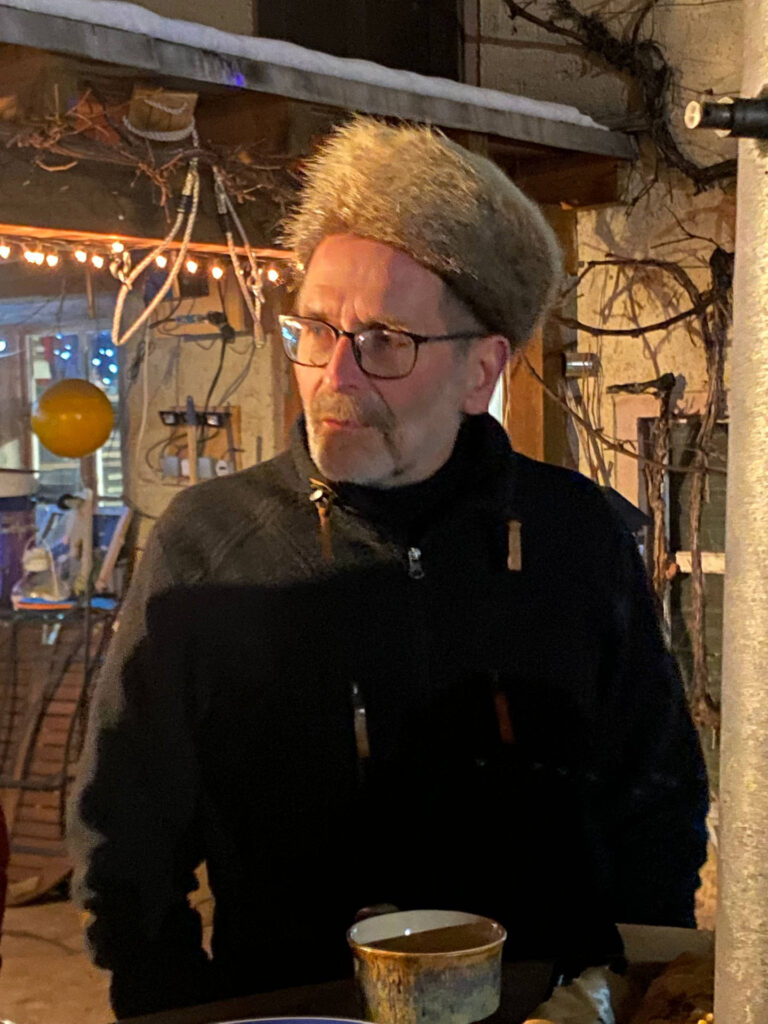 Jochen mit Pelzmütze