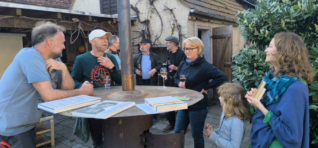 Finissage doch wieder am Ofen