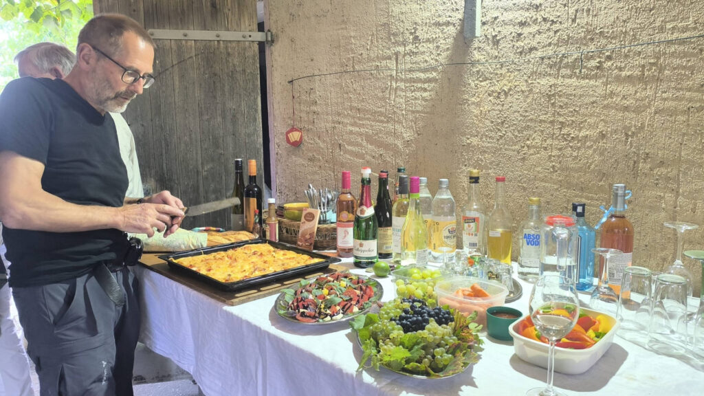 Buffet der September-Finissage